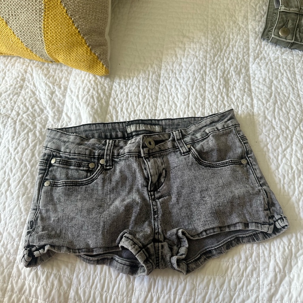 vanilla star youth jean shorts